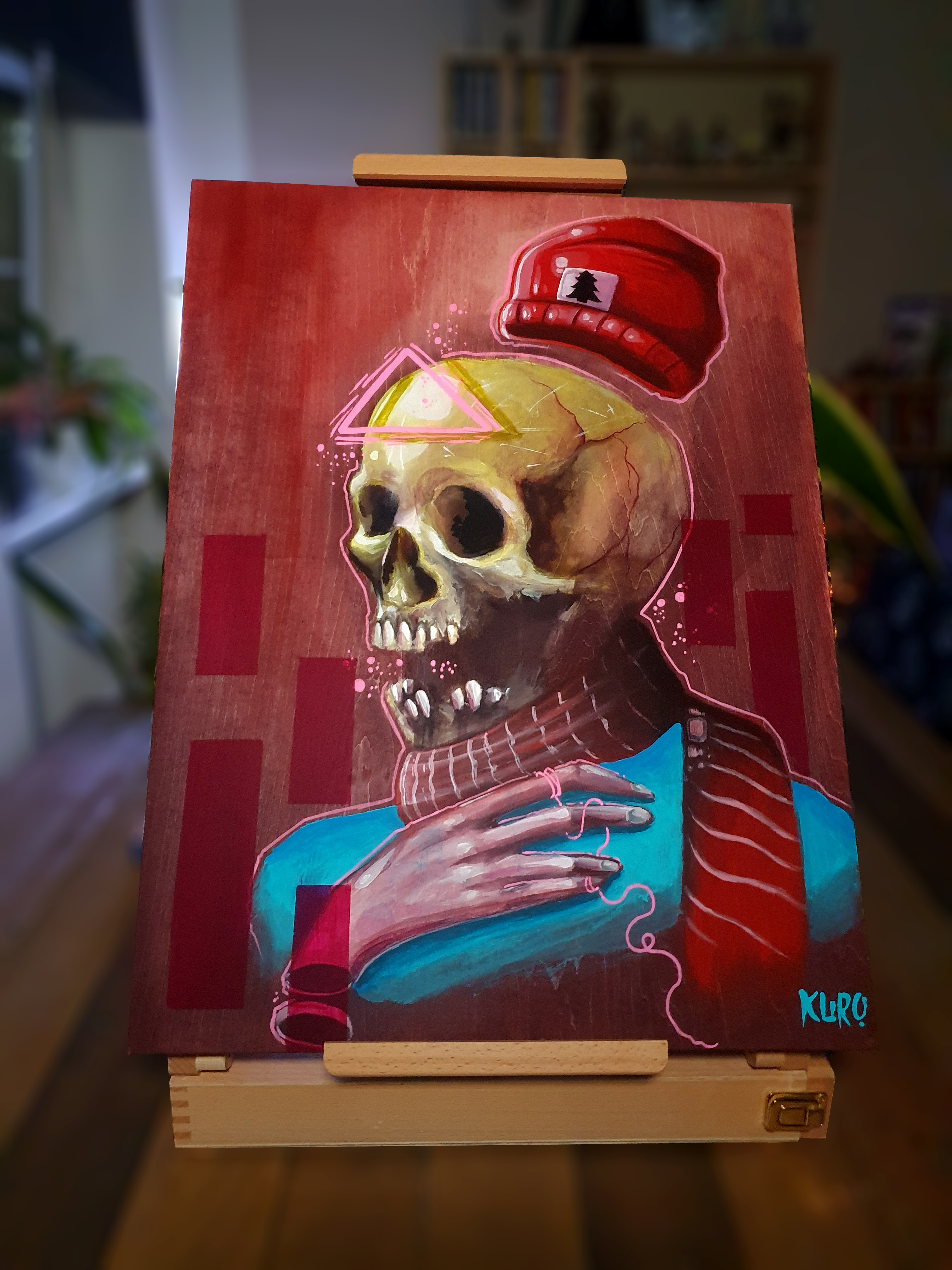 Death of the Hype painting by KURO